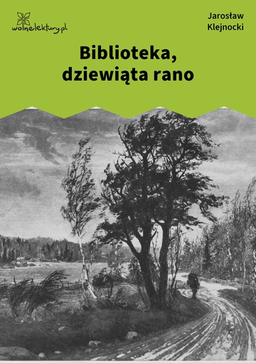 Jarosław Klejnocki, Elegia na śmierć szczegółów (tom), II. Zaprzysiężony, Biblioteka, dziewiąta rano
