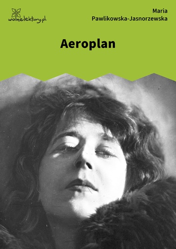 Maria Pawlikowska-Jasnorzewska, Pocałunki, Aeroplan